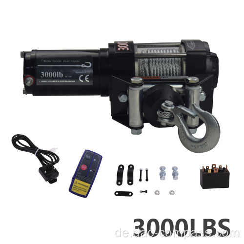 Good Feedback Winch 3000lbs für ATV/UTV